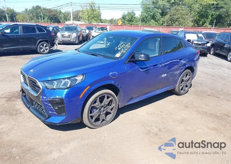 2024 BMW X2 M35I из США, поврежденный, VIN WBX83GM00R5Y61789